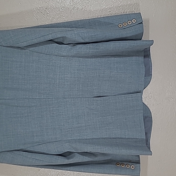 The Limited stretch 3 button suit blazer size Medium gray coat jacket - Picture 8 of 10